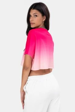 Adika OUTLET HEART Cropped Tee