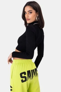 Adika Mancina Ribbed Crop Top | SEAMLESS