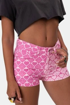 Adika Harmony Color-Block Printed Shorts