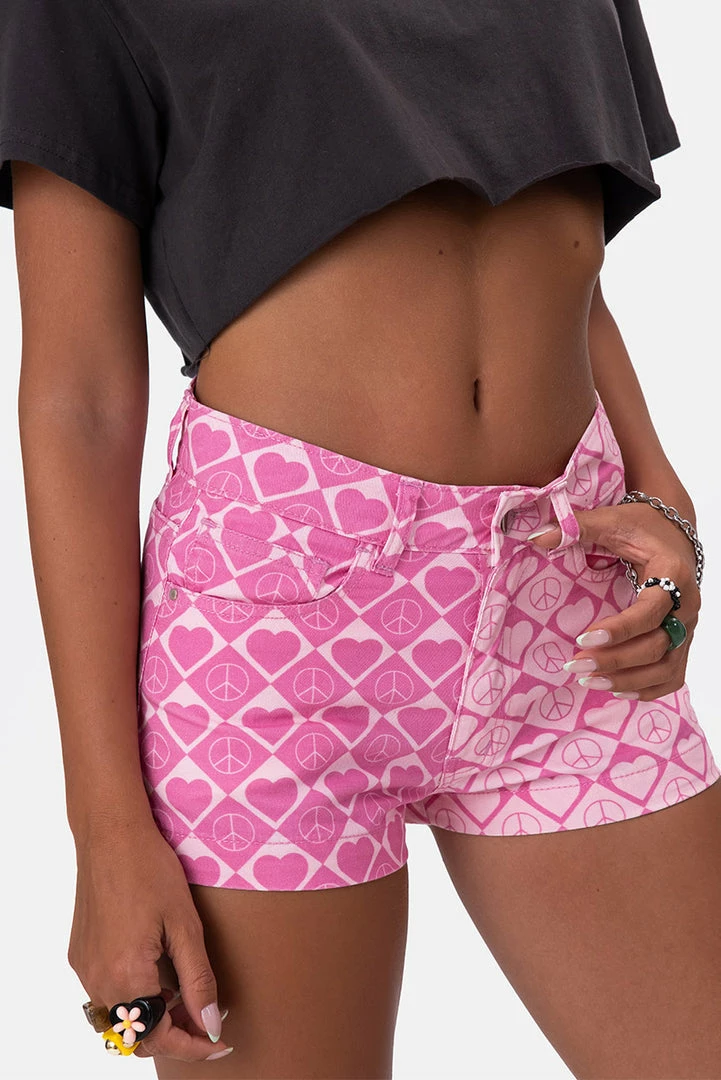 Deals π Adika Harmony Color-Block Printed Shorts π 1 Adika Harmony Color-Block Printed Shorts