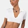Adika Skate Rib Knit Crop Top