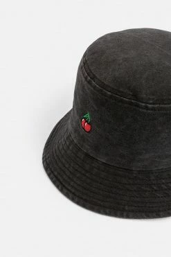 Adika Cherry-Pie Washed Bucket Hat