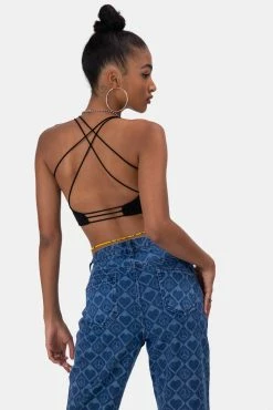 Adika OUTLET Gin Criss-Cross Back Crop Top