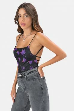 Adika OUTLET Dark Open Back Bodysuit