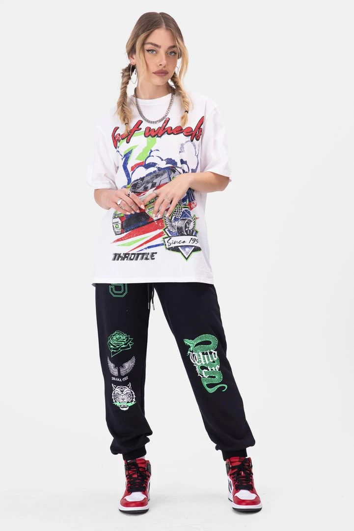 Top 10 🎉 Adika HOT WHEELS Oversize Tee Clothing 🌟 2 Adika HOT WHEELS Oversize Tee Clothing