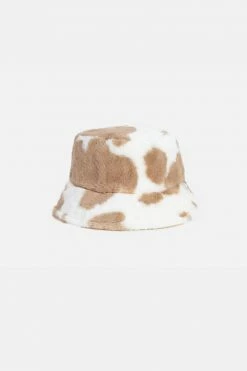 Adika OUTLET Mooves Faux Fur Bucket Hat