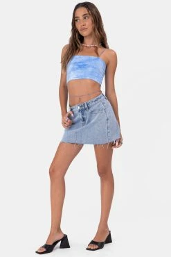 Adika Mitchell Tie-Dye Crop Top OUTLET
