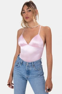 Adika Lovely Satin Finish Bodysuit OUTLET
