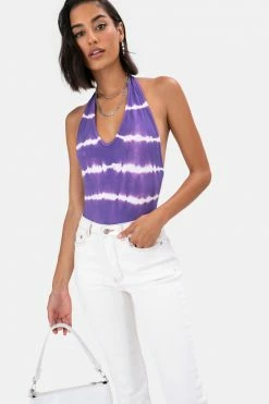 Adika OUTLET Ross Open Back Halter Bodysuit