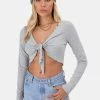 Adika Amor Wrap Crop Top