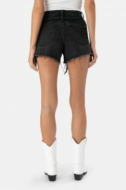 Adika Amelie Ripped Denim Shorts