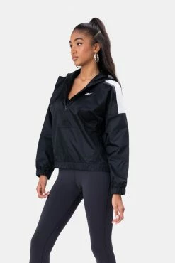 Adika Tops REEBOK // MYT Half-Zip Hooded Track Top