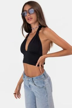 Adika Shangirla Halter Cropped Top Best Sellers
