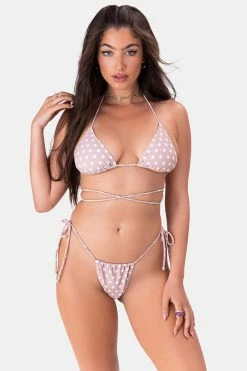 Adika OUTLET Spots Triangle Bikini Top