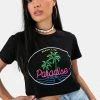 Adika PARADISE Crop Tee OUTLET