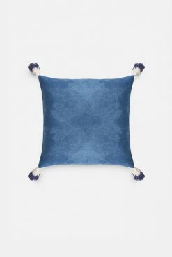 Adika Byron Washed Denim Pillow Cover