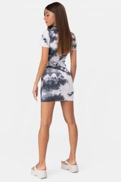 Adika OUTLET Nova Tie-Dye Polo Mini Dress