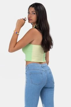 Adika Slushie Color-Block Halter Top OUTLET