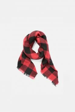 Adika OUTLET Spoon Plaid Scarf