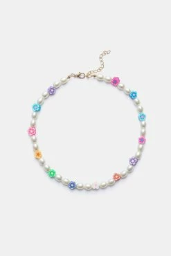 Adika Bloomers Beaded Necklace Accessories