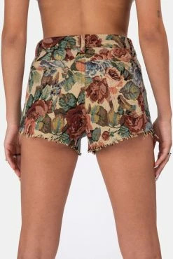 Buy ๐ Adika Flowerbed Tapestry-Style Shorts ๐ 8 Adika Flowerbed Tapestry-Style Shorts
