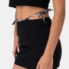Adika OUTLET Domino Side-Tie Mini Skirt
