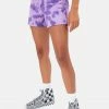 Adika Knowles Tie-Dye Denim Shorts
