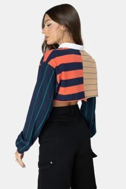 Adika OUTLET MIx Cropped Polo Shirt