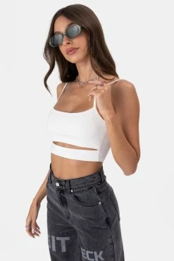 Adika Delight Cut-Out Crop Top OUTLET