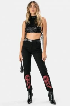 Adika Devon Sequinned Top OUTLET