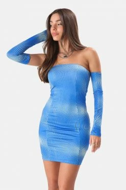 Adika Mikey Tube Dress With Gloves New Dresses