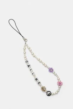 Adika Accessories CALL ME Beaded Phone Chain