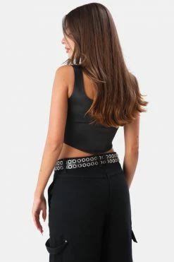 Adika Clothing Houston Satin-Finish Corset Top