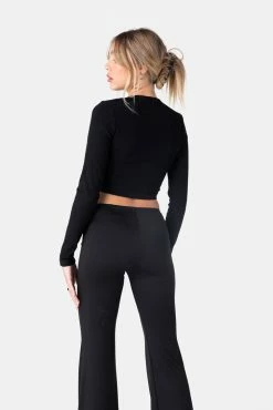 Deals ⌛ Adika Glory Rhinestone Lace-Up Crop Top 🥰 8 Adika Glory Rhinestone Lace-Up Crop Top