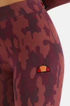 Adika Brands Ellesse // Garvas Embroidered Logo Flared Leggings