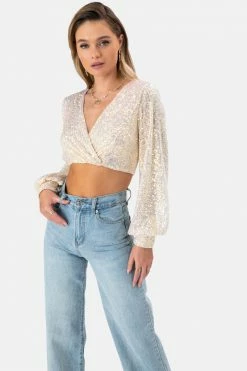 Adika Roper Sequinned Top