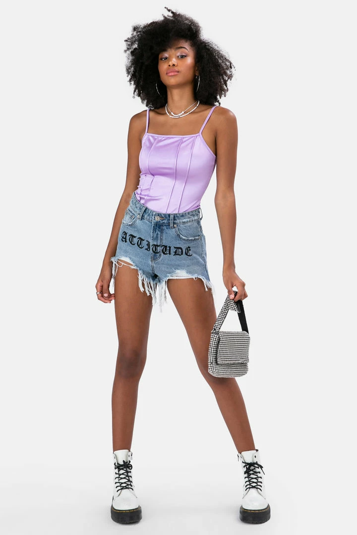 Buy 🧨 Adika OUTLET Fierce Satin Top 🤩 4 Adika OUTLET Fierce Satin Top