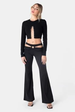 Discount ๐ Adika Dixon Cut-Out Flared Pants Clothing ๐ฏ 8 Adika Dixon Cut-Out Flared Pants Clothing