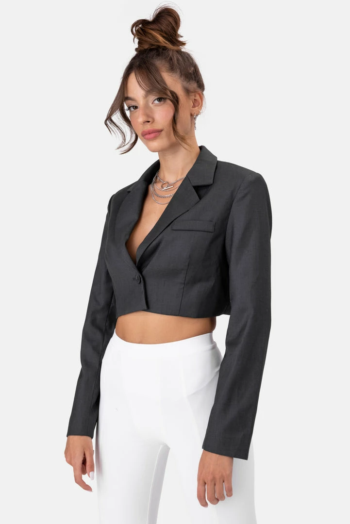 Flash Sale 🌟 Adika OUTLET Bradly Cropped Blazer 🔥 2 Adika OUTLET Bradly Cropped Blazer