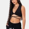 Adika Marquise Wrap Crop Top