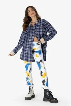 Adika Rukasini Spray Paint Jeans | STRAIGHT OUTLET