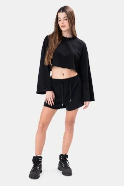 Adika Munro Drawstring Sweat Shorts