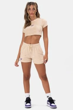 Adika OUTLET LEGIT Towel Terry Cropped Top