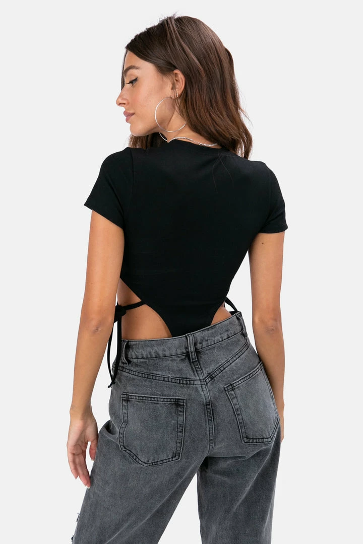 Cheapest 👏 Adika Lourdes Cut-Out Bodysuit OUTLET 🌟 3 Adika Lourdes Cut-Out Bodysuit OUTLET