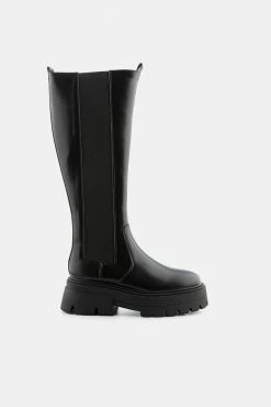 Adika Keizer Faux Leather Knee High Boots