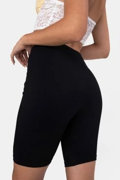 Adika Alexey Rib Knit Biker Shorts