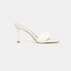 Adika Sailly Stiletto Heel Ruched Mules