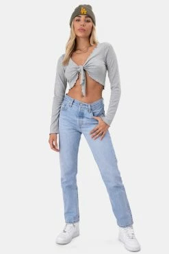 Adika Amor Wrap Crop Top