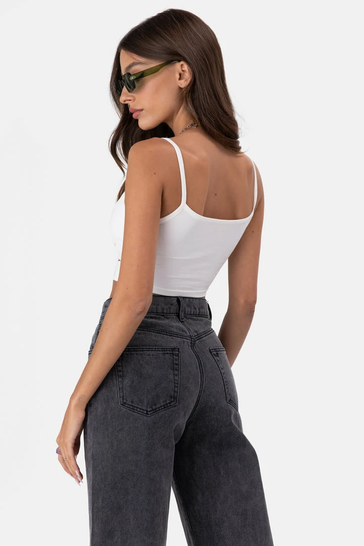 New π Adika Delight Cut-Out Crop Top OUTLET π 3 Adika Delight Cut-Out Crop Top OUTLET