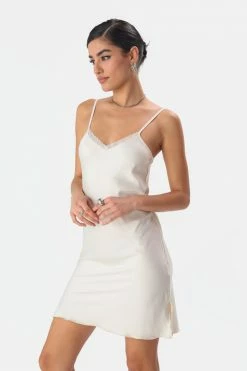 Adika OUTLET Aniston Satin-Finish Slip Dress